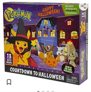 Pokémon countdown to Halloween advent calendar
